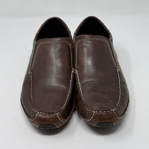 Cole Haan Tucker Venetian Loafers Mens 9.5 Brown Leather Slip On Driving Shoes main image 11